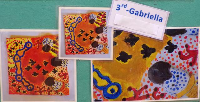HorsforthArt's tweet photo. Emilia in Year 7 who was placed first. Amelia in second place and Gabriella in third. We have a lot of talented artists in Year 7! https://t.co/ZbH3QZkW7s