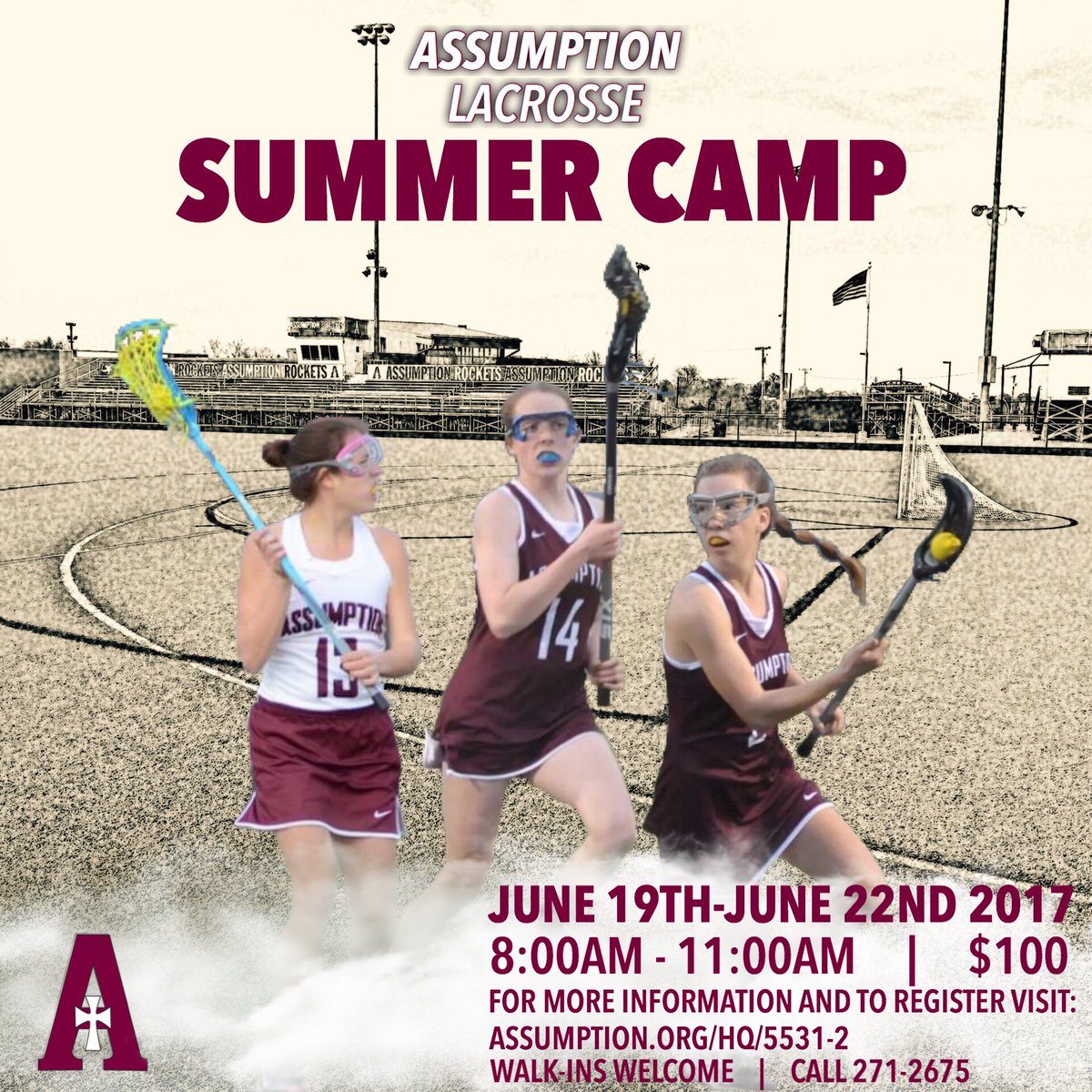 🚨Lax Camp starts Monday 🚨
There's still time to sign up!!!
For more info &amp; to register visit: ahsrocketsports.org/hq/5531-2/ 
or call 502-271-2675