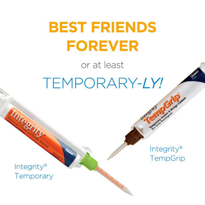 Learn how Integrity Temporary Materials &amp; Single Unit Crown Team work together to achieve best clinical outcomes: singleunitrestorations.com