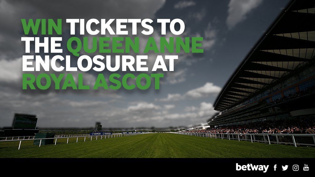 betway's tweet photo. Fancy a trip to #RoyalAscot? 

Of course you do! Win tickets for Tuesday the 20th.

To enter, just RT &amp; Follow. Good luck! https://t.co/1mOWAxgrYl