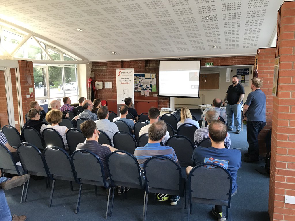 DevSouthCoast's tweet image. @SQLDiplomat takes the stage! #DevSouthCoast #RowLevelSecurity