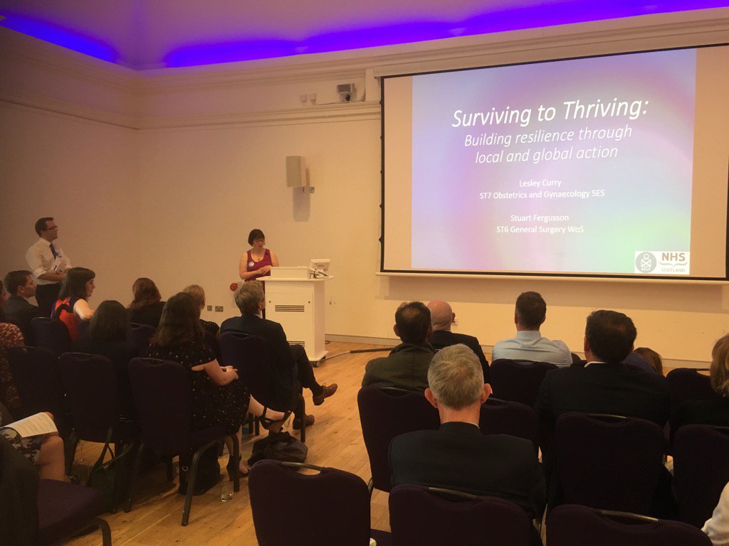 ronaldmacvicar's tweet photo. From resilience to global citizenship- @sj_fergusson & @lesleycurrySCLF illustrating the breadth of impact of #SCLF16 https://t.co/qi2mbOmACR