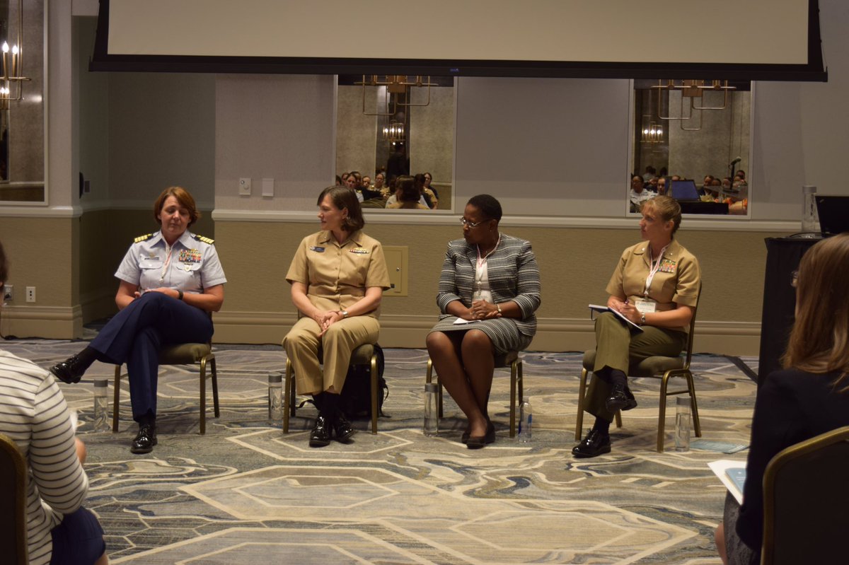 SeaServiceLead's tweet photo. STEM Military Careers break out session with reps from @USArmy, @NOAA, and @USCG #JWLS2017 #ChartingMyCourse https://t.co/45EqZOIihm