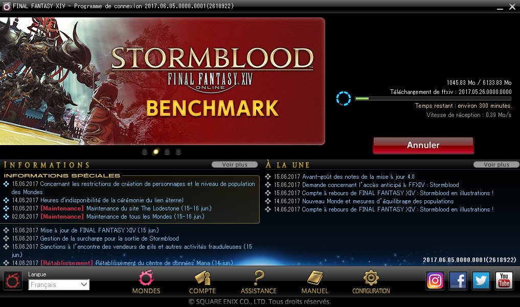 Shadisparait's tweet photo. J'étais hypé, et puis ma connexion de merde m'a ramené à la réalité. Heureusement que je m'y prends tôt 😴 #FFXIV #Stormblood https://t.co/PCan4CbL98