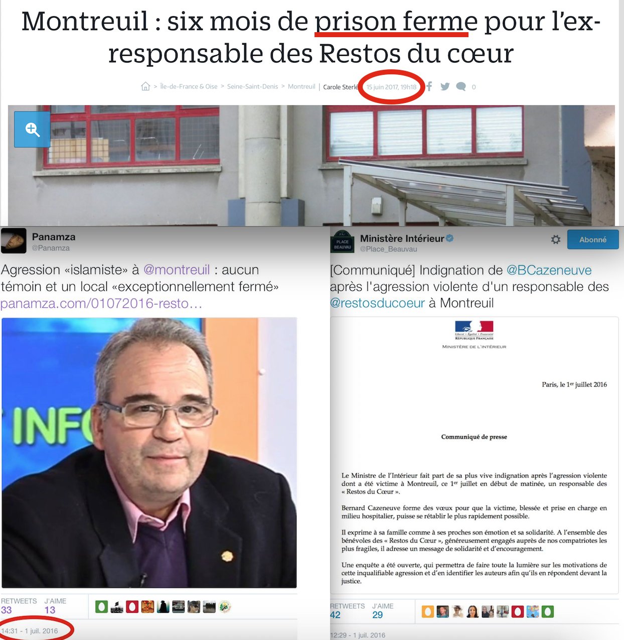 Panamza renforcé, le gouvernement, le FN et les laïcards humiliés : le patron des Restos du coeur est condamné