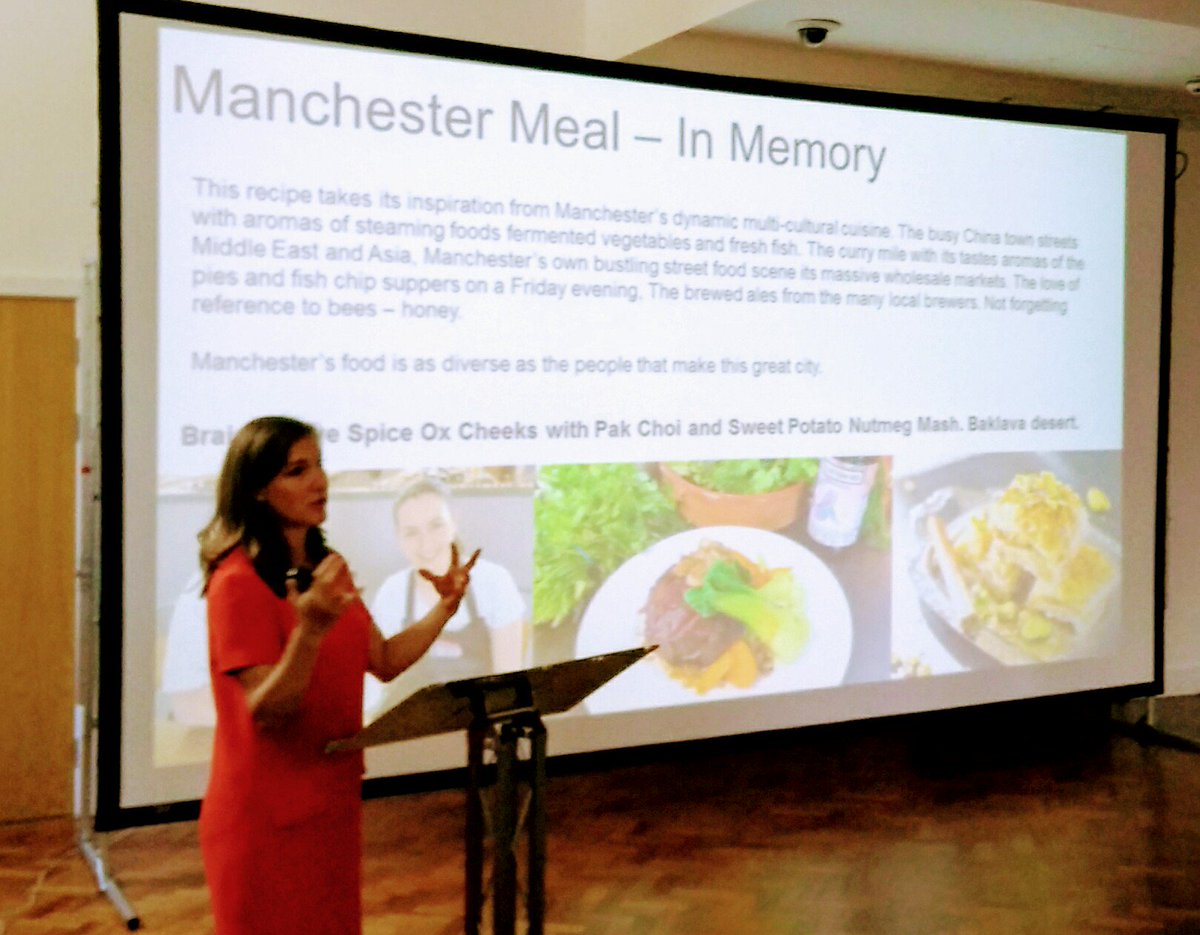 TikiJon10's tweet photo. A menu for Manchester after recent events. Great idea #BLBrands #foodsorcery https://t.co/6qQY1Ryfgj