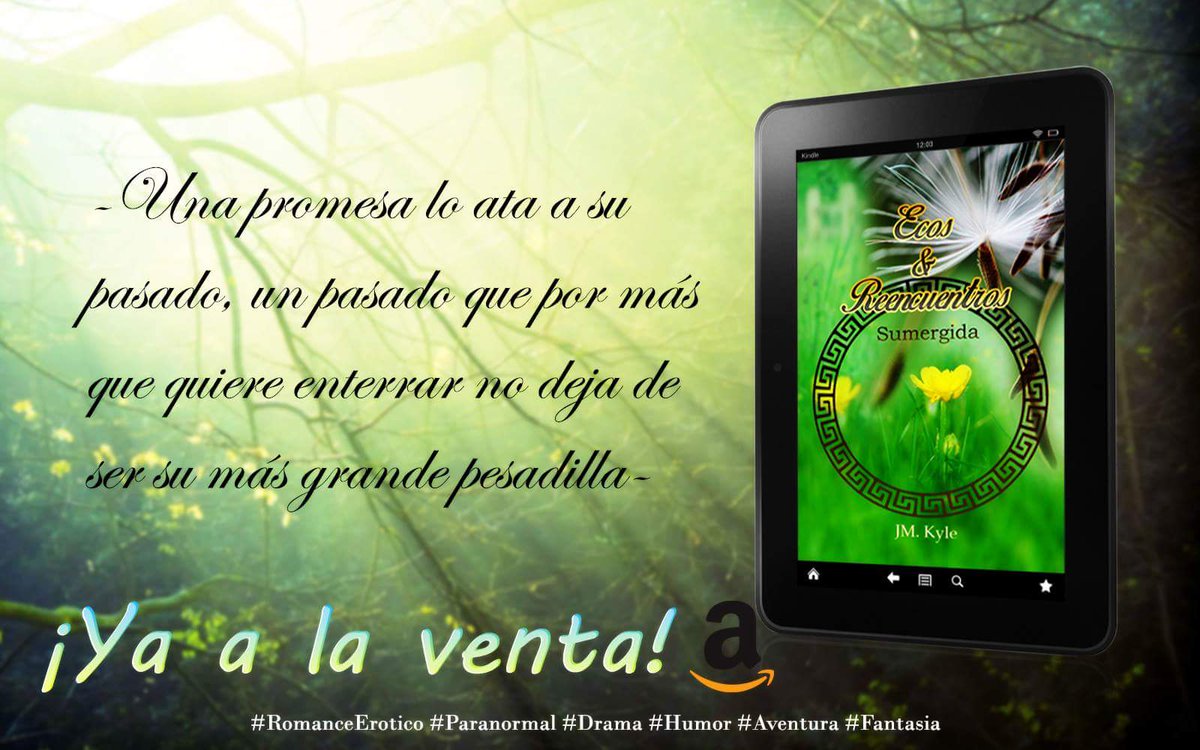 emme_57's tweet photo. ¡YA A LAVENTA!
Pide un deseo!
#RomanceErotico #Paranormal #Fantasia #Aventura #EcosyReencuentros #JMKyle
https://t.co/DV8xxHfKq4 https://t.co/zd7p4U0pyn
