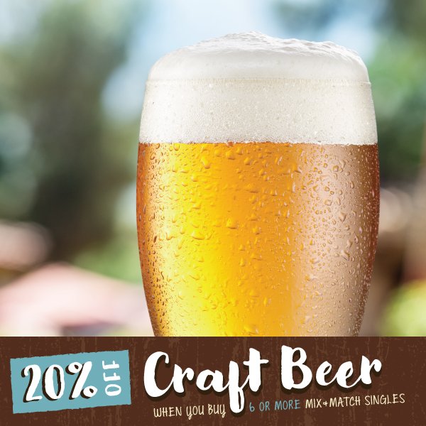 BuschsMarket's tweet photo. Father's Day is Sunday, so get him a local brew to sip on! Take 20% off this weekend. #MixandMatch #LocalBrews #ColdBrewski #FathersDay https://t.co/co6TdDUUnJ
