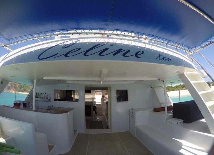 The new Celine too is a 62-foot motor catamaran is designed to have space comfort, &amp; catering for you. #StMaarten #PrivateCharter