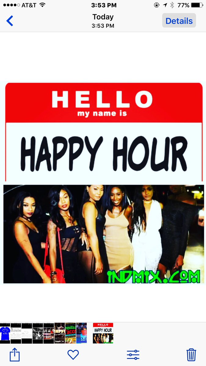 Jessica Michellee host Traffic Thursday’s @jesssicamichellee Sapphire Lounge 2403 Wentworth|Emancipation/Dowling $15Hookahs
$2Tacos