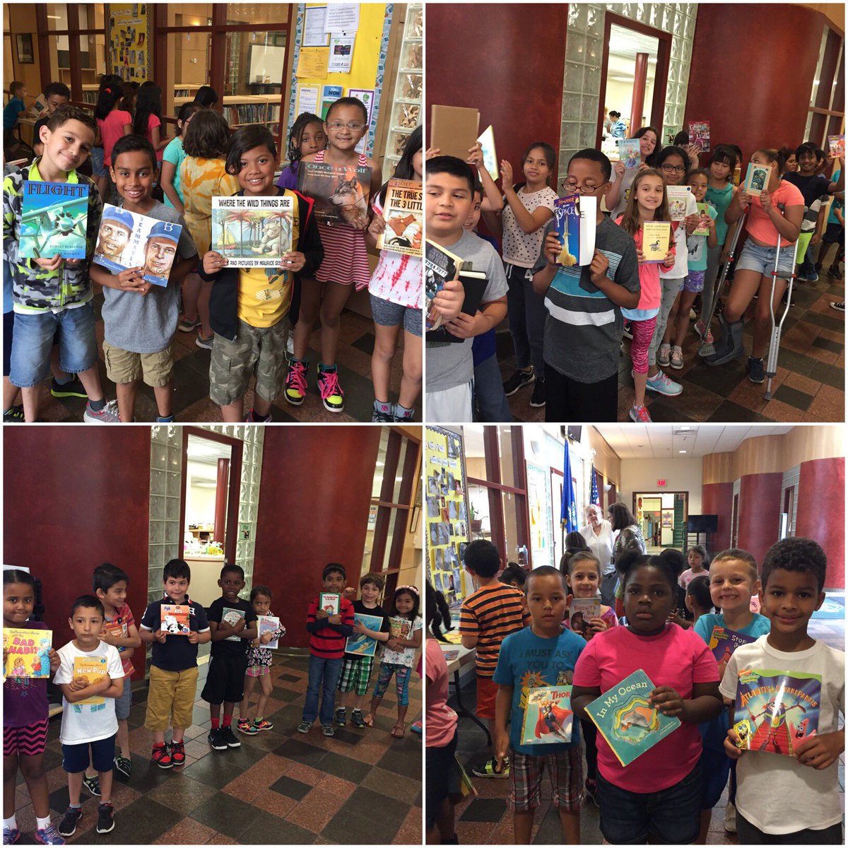 MrsPoke_8's tweet photo. A VERY special thank you to Redding Elementary School for donating summer reading books to KT Murphy!! #lovereading #thankful @CelebrateRES https://t.co/KhIXtaXLVE
