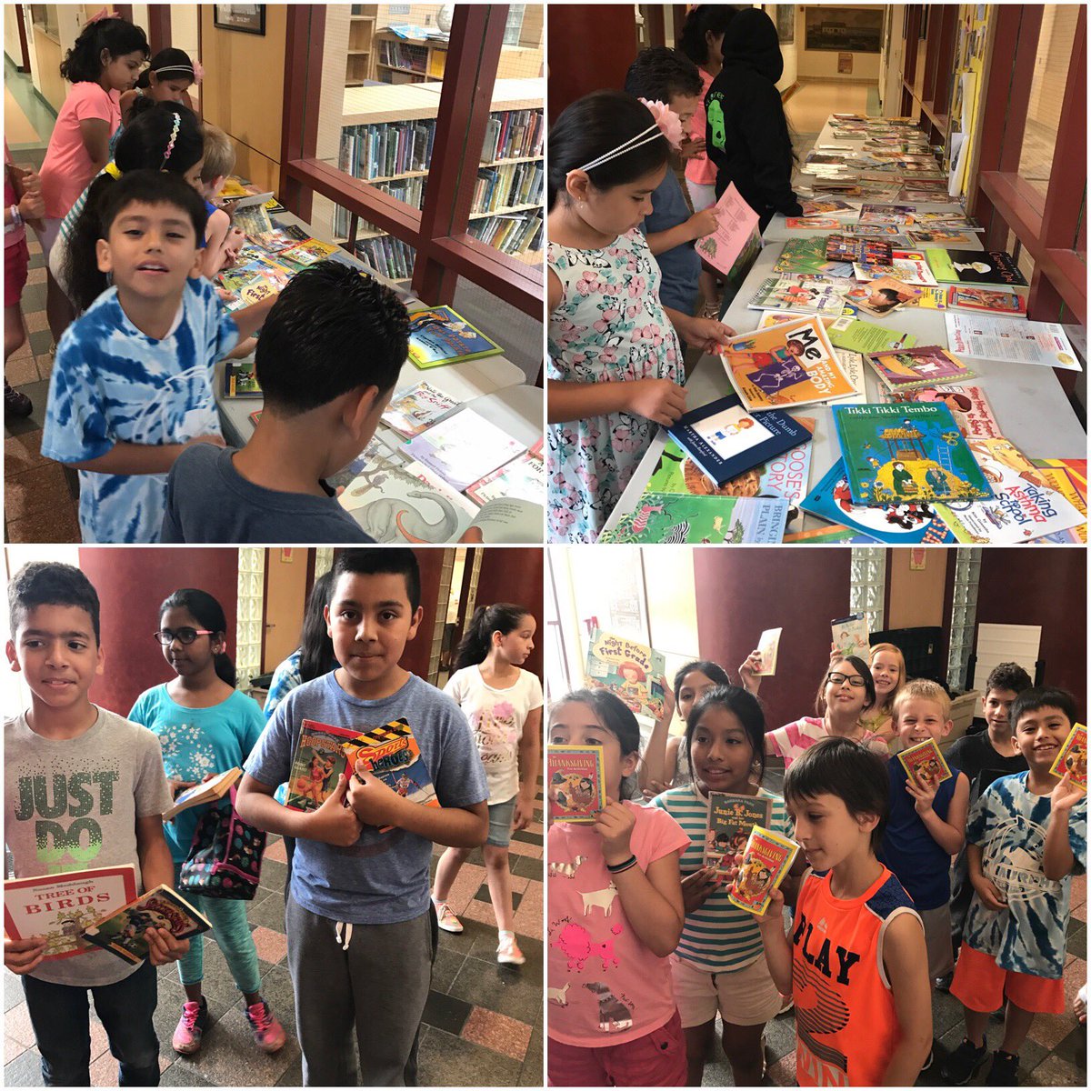 MrsPoke_8's tweet photo. A VERY special thank you to Redding Elementary School for donating summer reading books to KT Murphy!! #lovereading #thankful @CelebrateRES https://t.co/KhIXtaXLVE