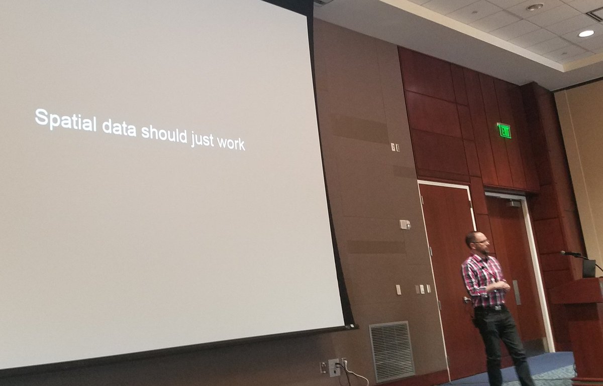 radjanirad's tweet photo. Planetary Spatial Data Infrastructure - So data will "just work" - Justin Hagerty #PSDI #planetdata3 https://t.co/vWRlneKE4H
