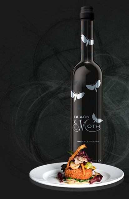 Truffles are the ultimate culinary delicacy and should be given pride of place both at the bar and on the dinner table. #BlackMothVodka