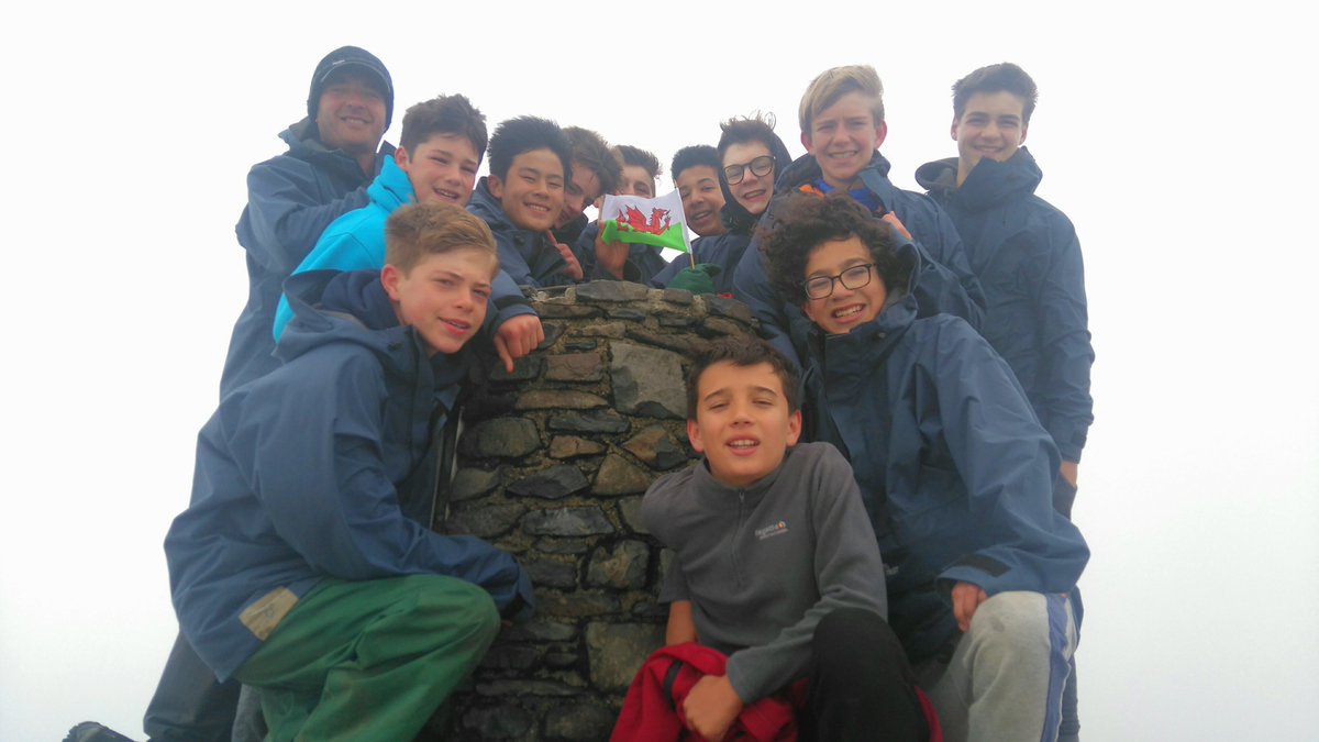 Atop of Wales #YrWyddfa #Snowdon with Eaton House the Manor School. <a href="/OutwardBoundUK/">The Outward Bound Trust</a> <a href="/AberdoveyCentre/">Outward Bound Aberdovey / Aberyfi and Ogwen</a> #Ogwencottage