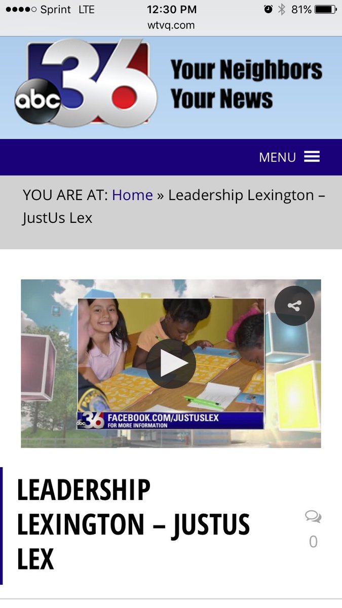 jkgile01's tweet photo. If I didn't give enough praise to 2017 @CommerceLex @leadershiplex class, check out four projects in the NEWS #onthetablelex #leadershiplex https://t.co/IvtbZnHe5x