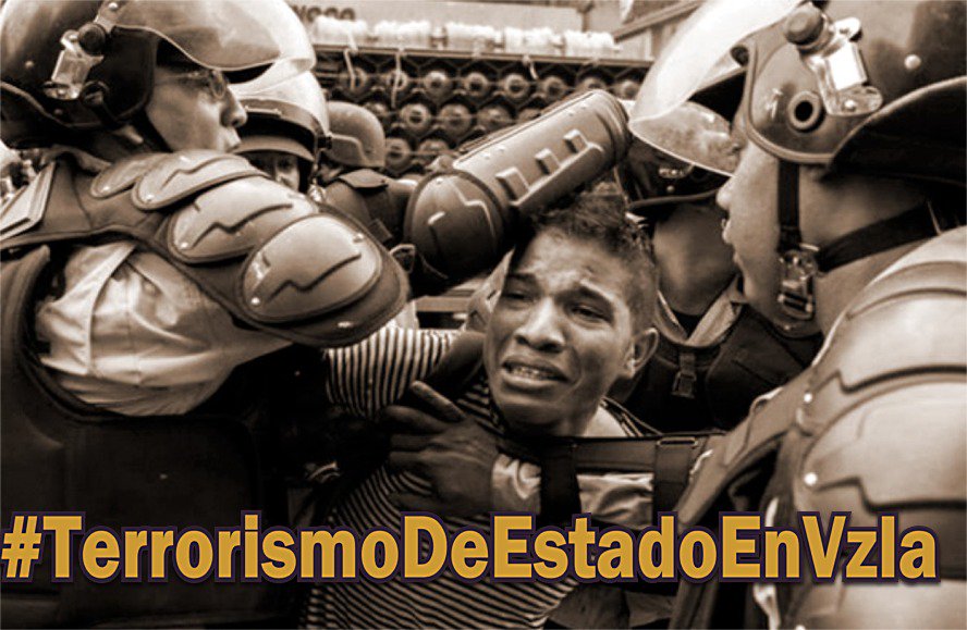 ladgerda's tweet image. PNB y GNBV son unos “COBARDES” atacan a nuestros &quot;Estudiantes&quot; mientras el Hampa anda suelta en Venezuela!!! 
#TerrorismoDeEstadoEnVzla