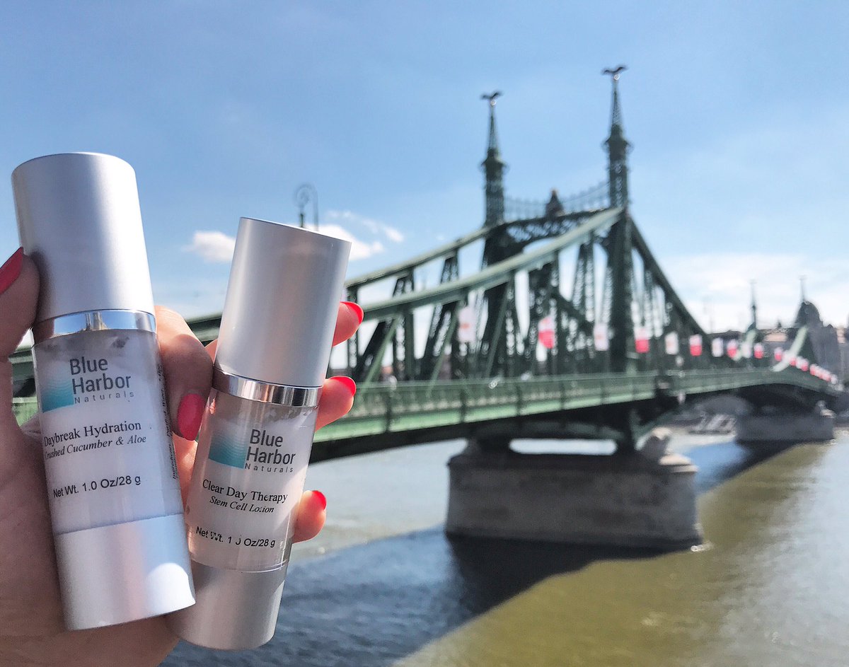 Blue_Harbor_Spa's tweet photo. See our post @Blue_Harbor_Holistic_Spa Instagram &amp; FB on using our #Natural products while traveling through #Budapest ! ❣️🇭🇺❣️ https://t.co/7Jdd0qBbhh
