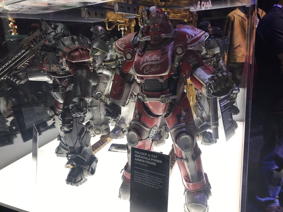 nuka cola power armor figure