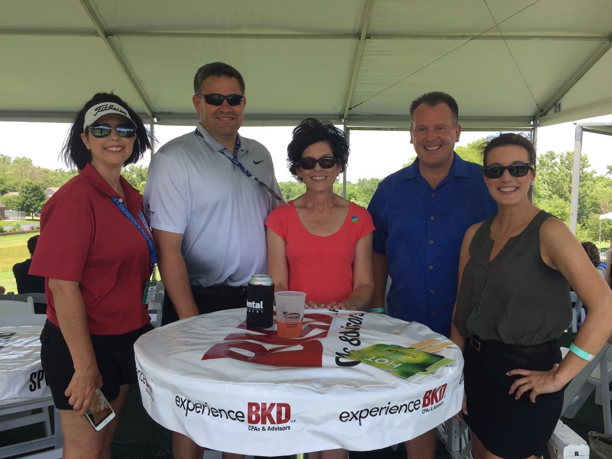 Having a wonderful time today with our friends at <a href="/BKDLLP/">Forvis</a> and <a href="/HelpEnvision/">Envision</a> at @aircapclassic! | #partee17 #ictevents
