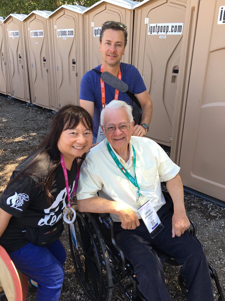 JanieSeto's tweet photo. Dr. David Stewart and Anthony Stewart at the Farm today #teamswiftfire and #ylconvention2017contest https://t.co/2gdOWqY4su