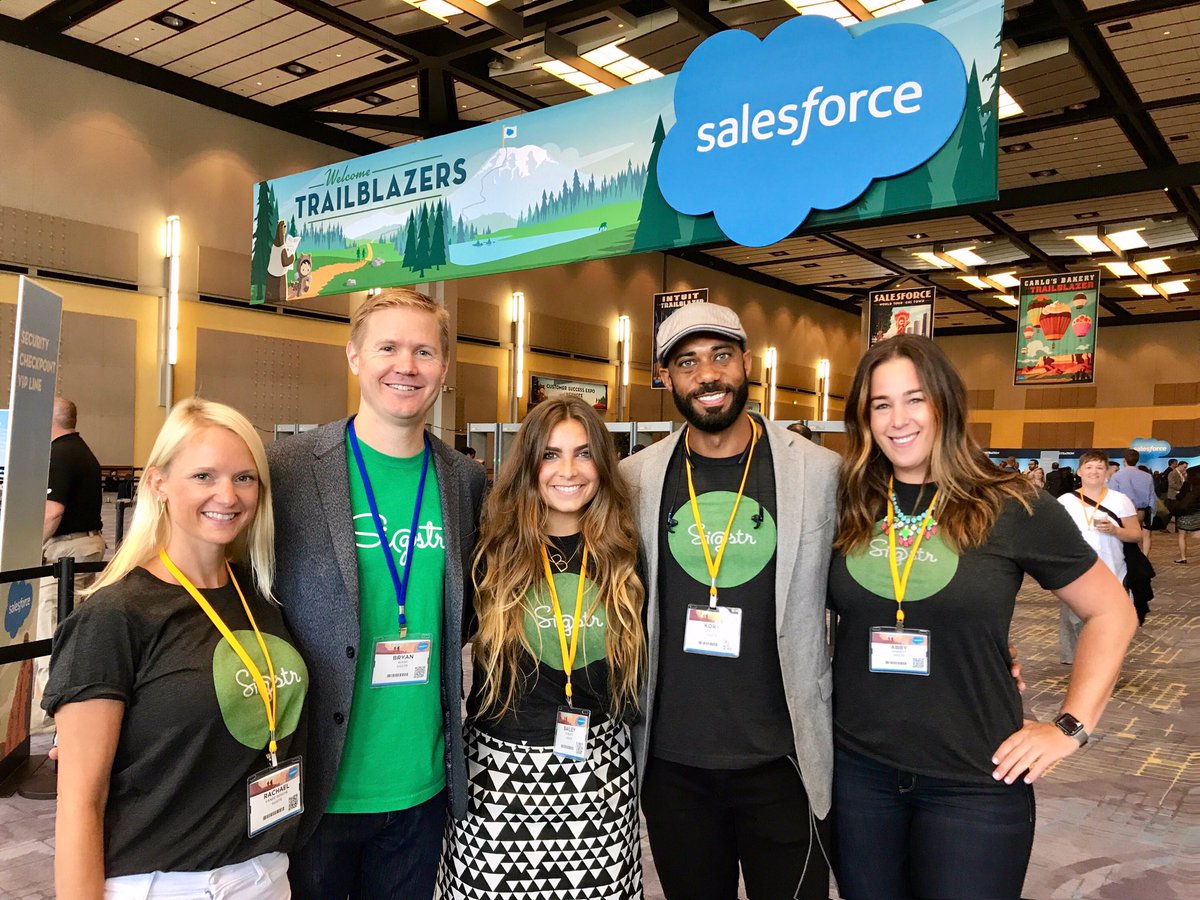 rvandebos's tweet photo. Who else is headed to Personlize the Customer Experience at 2:00? #salesforcetour https://t.co/RY07aFaItD