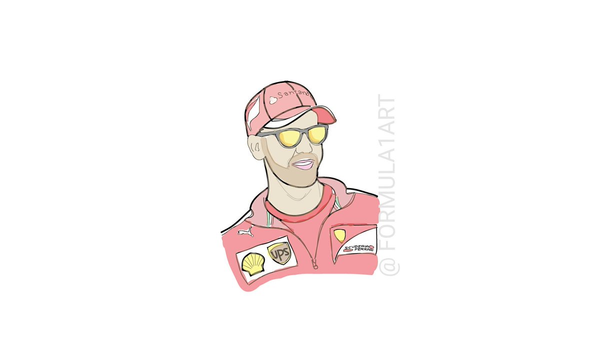 Formula 1 art (@formula1_art) on Twitter photo Here`s my first work! Sebastian Vettel in 2015, I hope you like it !! 🏁 <a href="/ScuderiaFerrari/">Scuderia Ferrari HP</a> Here`s my first work! Sebastian Vettel in 2015, I hope you like it !! 🏁 <a href="/ScuderiaFerrari/">Scuderia Ferrari HP</a>