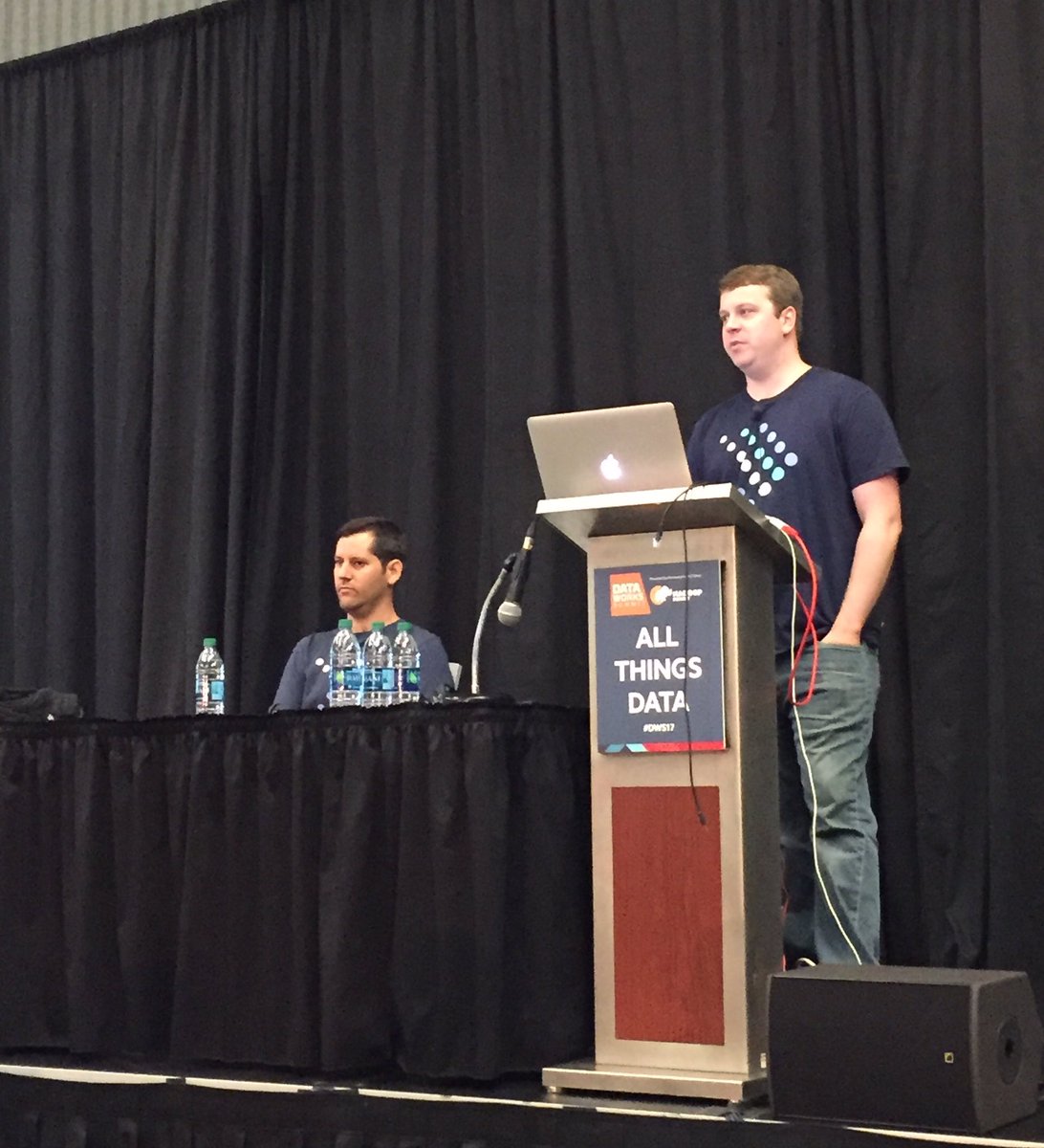 akshatn's tweet image. Talk by @mtraverso and @mfullertweets on @prestodb #DSW17 #hadoopsummit #prestodb #bigdata #hadoop @Teradata