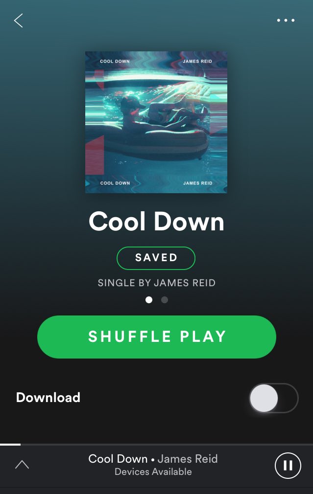 jadine_uplb's tweet photo. Hola! 
Saved and on repeat. Aaaaah #CoolDownbyJamesReid is just sooooo good. 🎶 https://t.co/NpKVdQyIn2