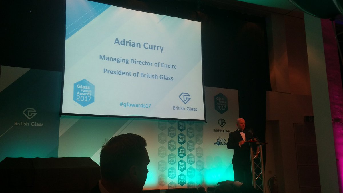 Adrian Curry, President of British Glass and Managing Director of <a href="/Encirc/">Encirc</a> highlights importance of an industry united. #gfawards17