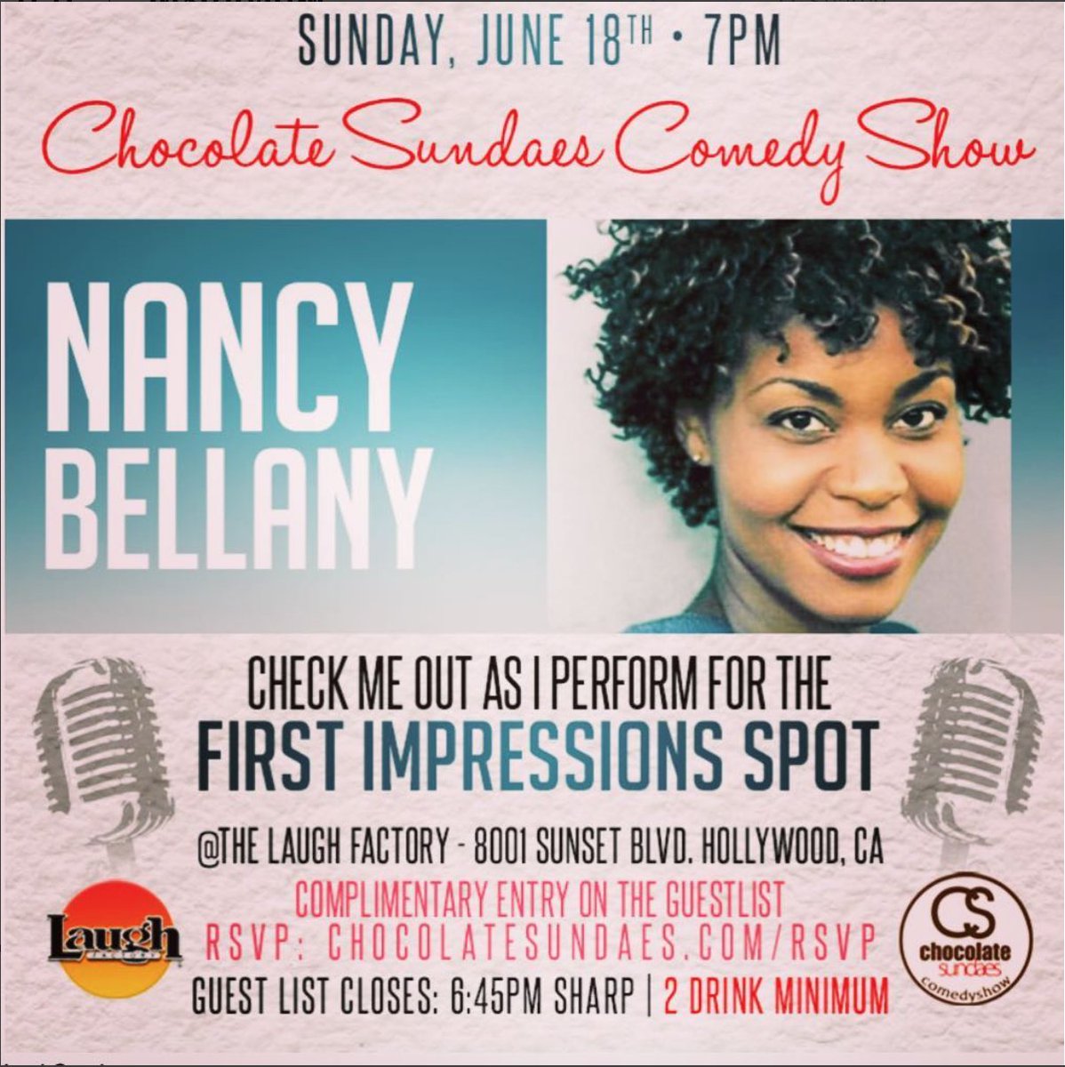 Drakoloid's tweet image. If you live in Hollywood, CA you should CHECK OUT Three In A Modern State STAR @nancybfunny LIVE for #Fathersday2017 !!