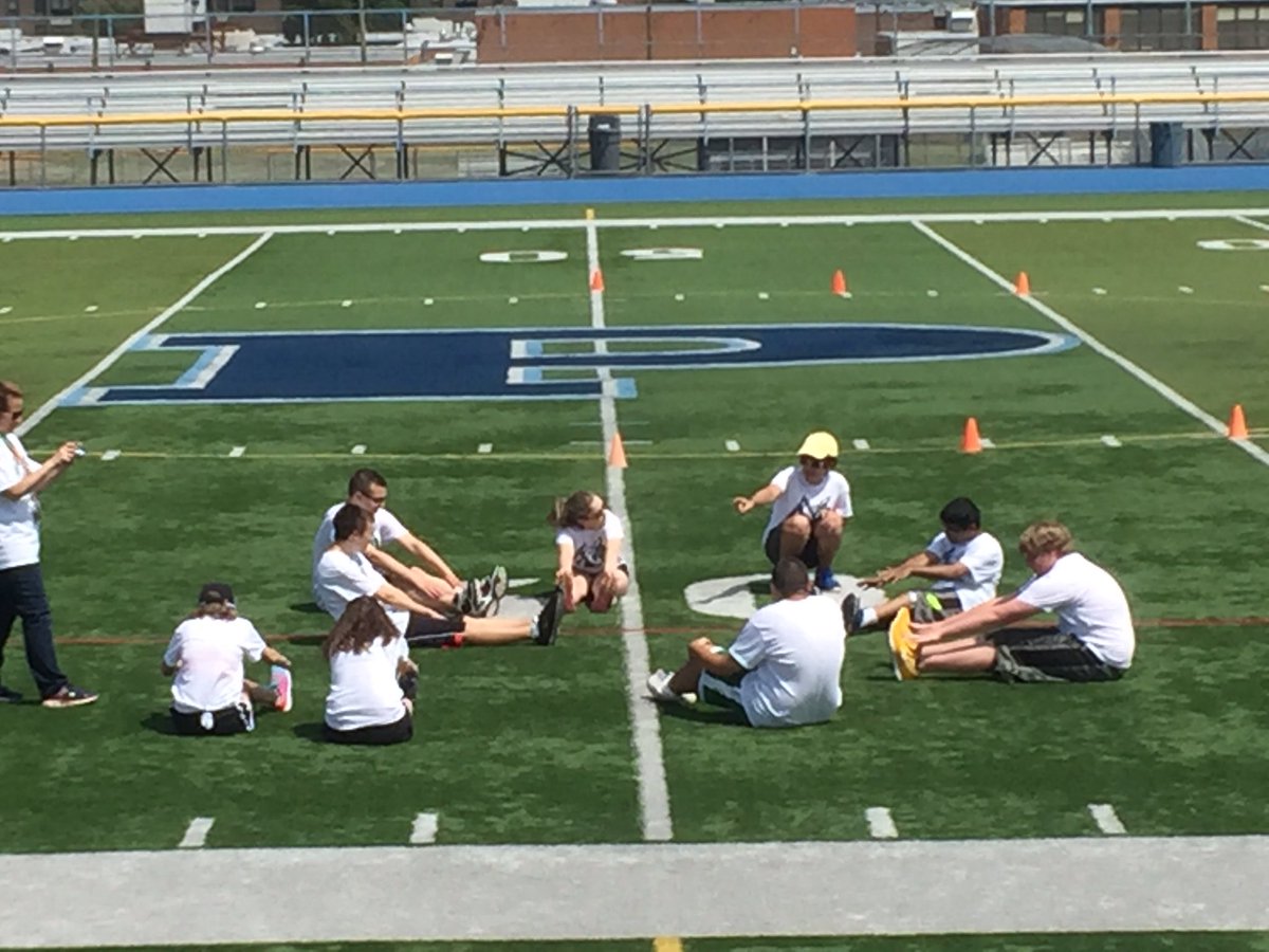 Mr_Groff's tweet photo. My warriors preparing for battle #ProjectUnified #SpecialOlympics #NMHS https://t.co/NGbeFxHO35