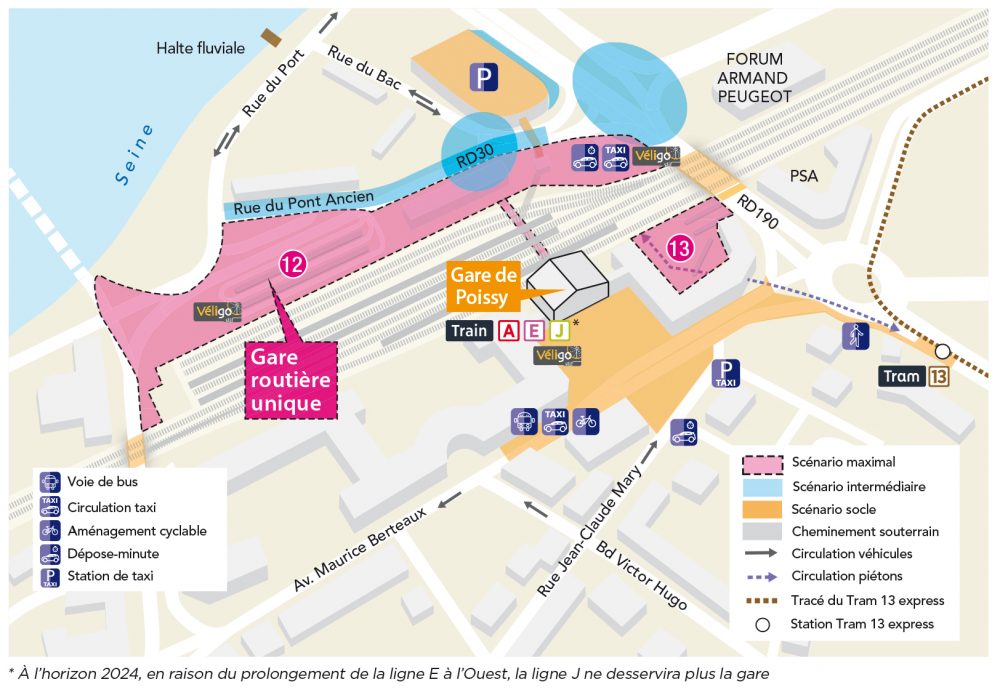 Aménagement de la zone de la gare de Poissy - mdbseineaval.org/2017/06/15/ame…