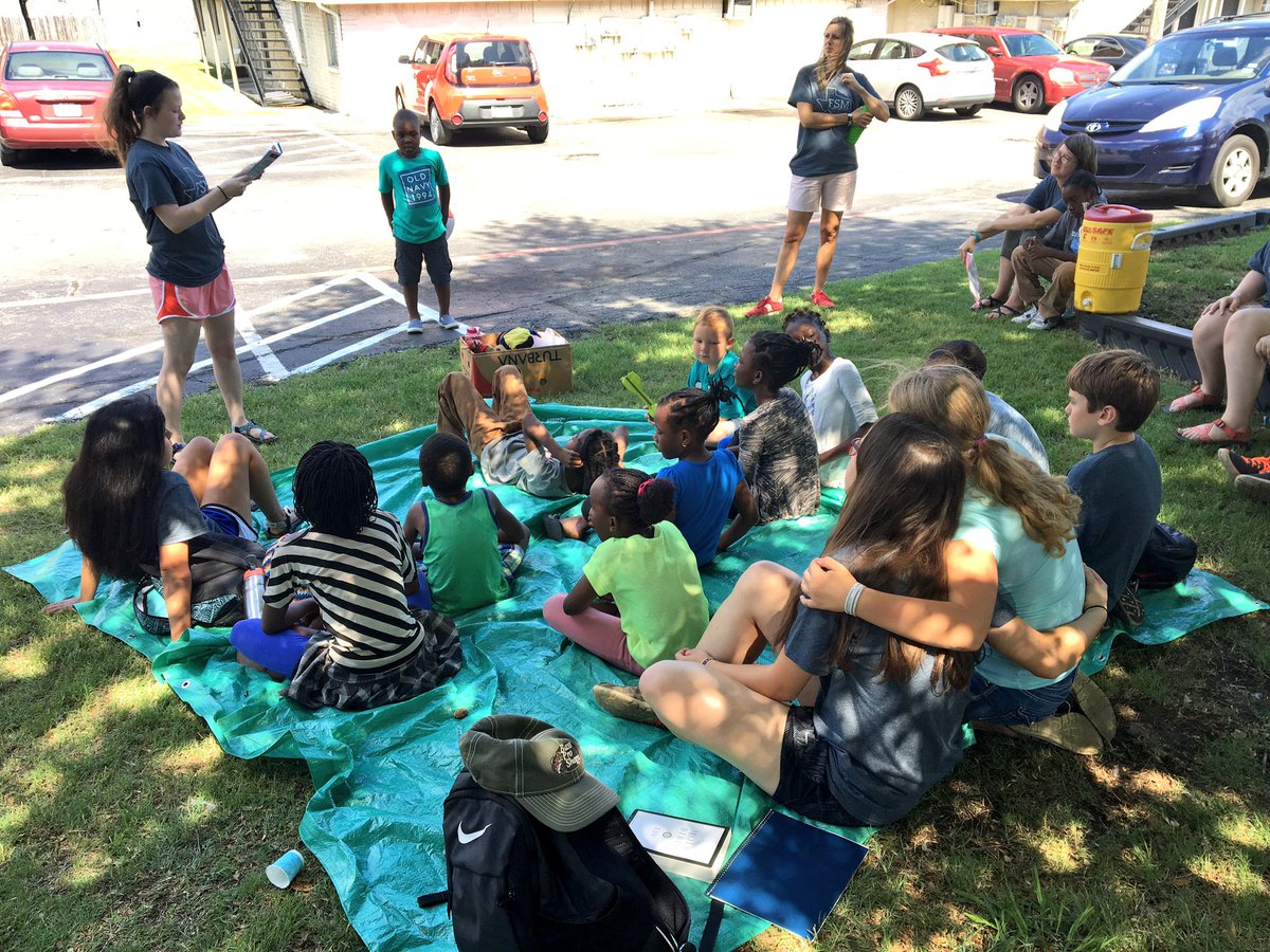 FSMConway's tweet image. The same God in Arlington is the One in Conway. #TBT #missthesekids