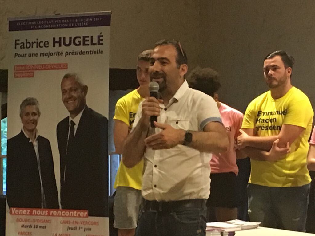 Merci <a href="/jparroyo38/">Jean-Pierre Arroyo 🇫🇷 🇪🇺 #Renaissance</a> candidat sur la 3e circonscription de l'Isère d'apporter son soutien sur la 4e #circo3804 #LREM #LaRépubliqueEnMarche