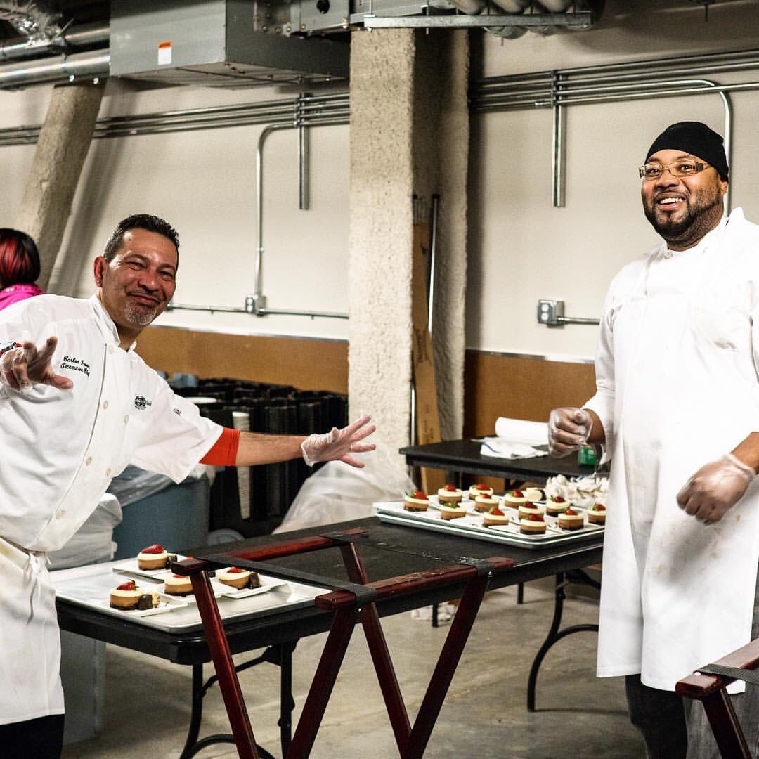Say Cheese (cake) 🍰#allsmiles behind the scenes at #ACC!  #mazzonecatering #behindthescenes #freshcatering <a href="/MazzoneHosp/">Mazzone Hospitality</a>