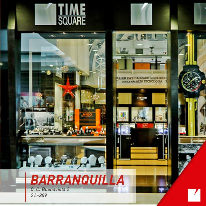 TimeSquareCol's tweet image. ¡Visítanos en nuestra tienda en el Centro Comercial Buenavista 2 L-309 y encuentra los mejores relojes. ¡Te esperamos! #TimeSquareCol