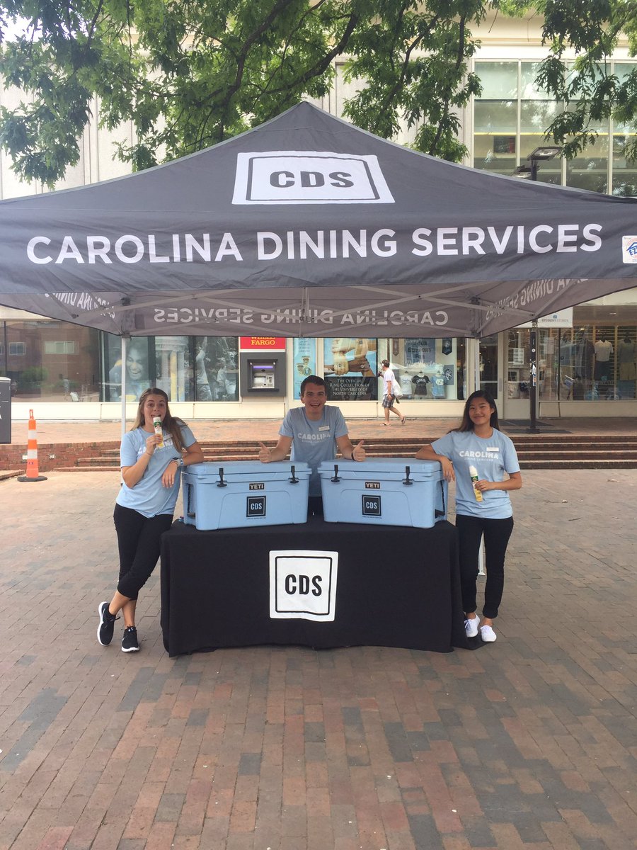 CDSatUNC's tweet photo. It's a hot one out there, y'all - come cool down with CDS! We've got FREE pops in the Pit NOW so come get you some before we run out... 🌞🍦💙😎 https://t.co/w8D66BS14f