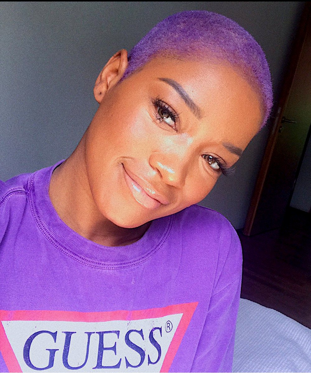 letsbeKHAlear's tweet photo. @KekePalmer did a big chop, and it's LIFE, but duh. Now, she's telling @Refinery29 the story behind it 💜 https://t.co/dtSOzijhcf https://t.co/wLP1SAWP3G