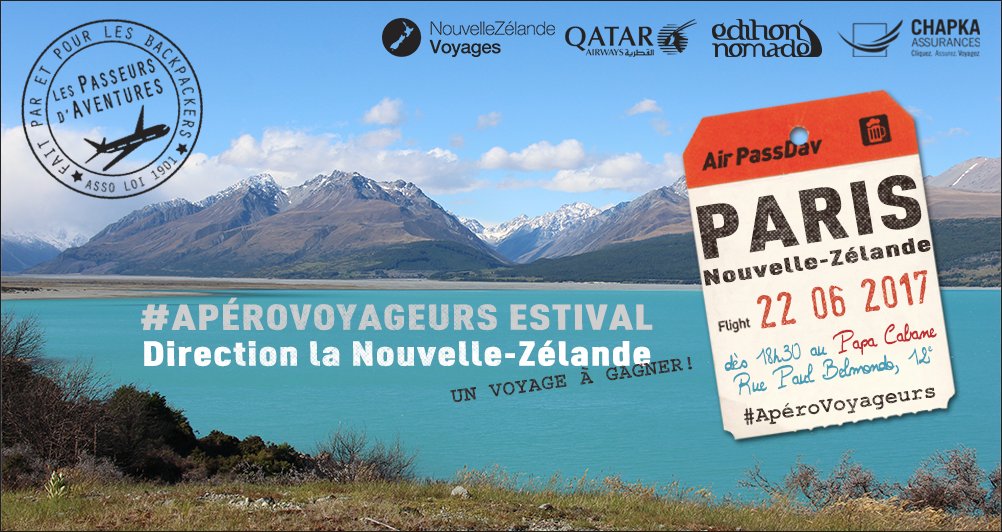 PassDav's tweet photo. Le prochain ApéroVoyageurs à Paris c'est jeudi 22 juin ! Pour s'inscrire c'est là : https://t.co/UK0IudKFtb https://t.co/lif5U6Xlxs