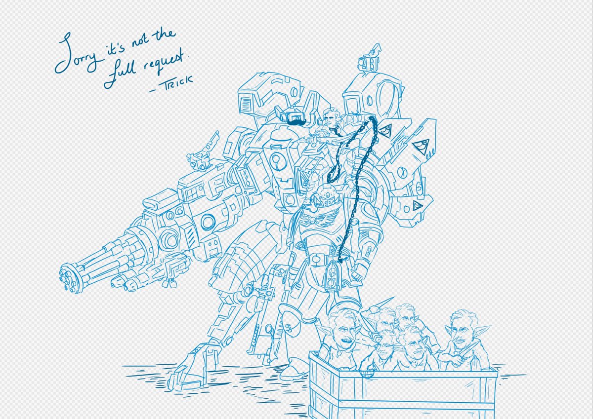 TricksterGodArt's tweet photo. A partially done Chilluminati request. Been too busy to pull off the whole thing. So I might have to line what I got and hand it off. https://t.co/lItrSt1K5F