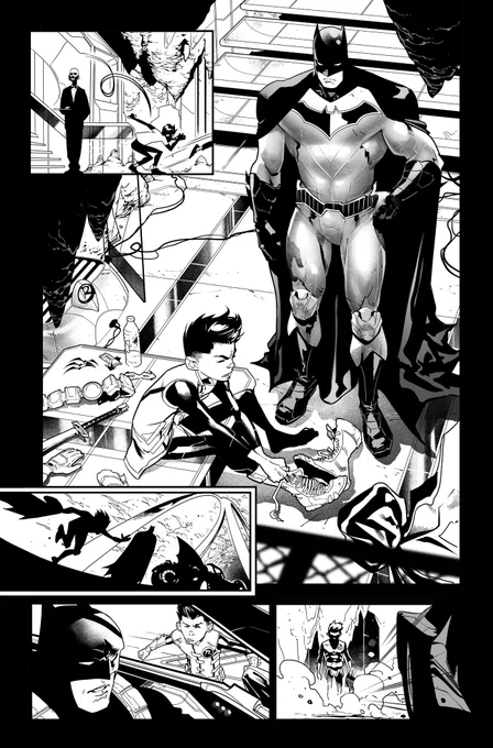 Family love...  #supersons #batman #damianwayne 