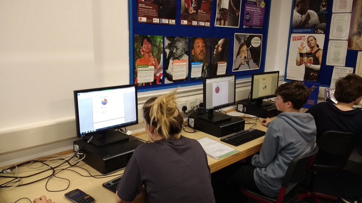 Hyndland_Maths's tweet image. Using excel to create charts and graphs in Geography #numeracyacrosslearning