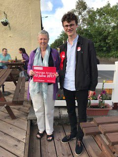 FairFundSGlos's tweet photo. George Angus - candidate for Winterbourne Councillor canvassing with @MansellForMayor. Vote for George on 22 June. @SOSwiaSixthForm https://t.co/l3OKhXkjew