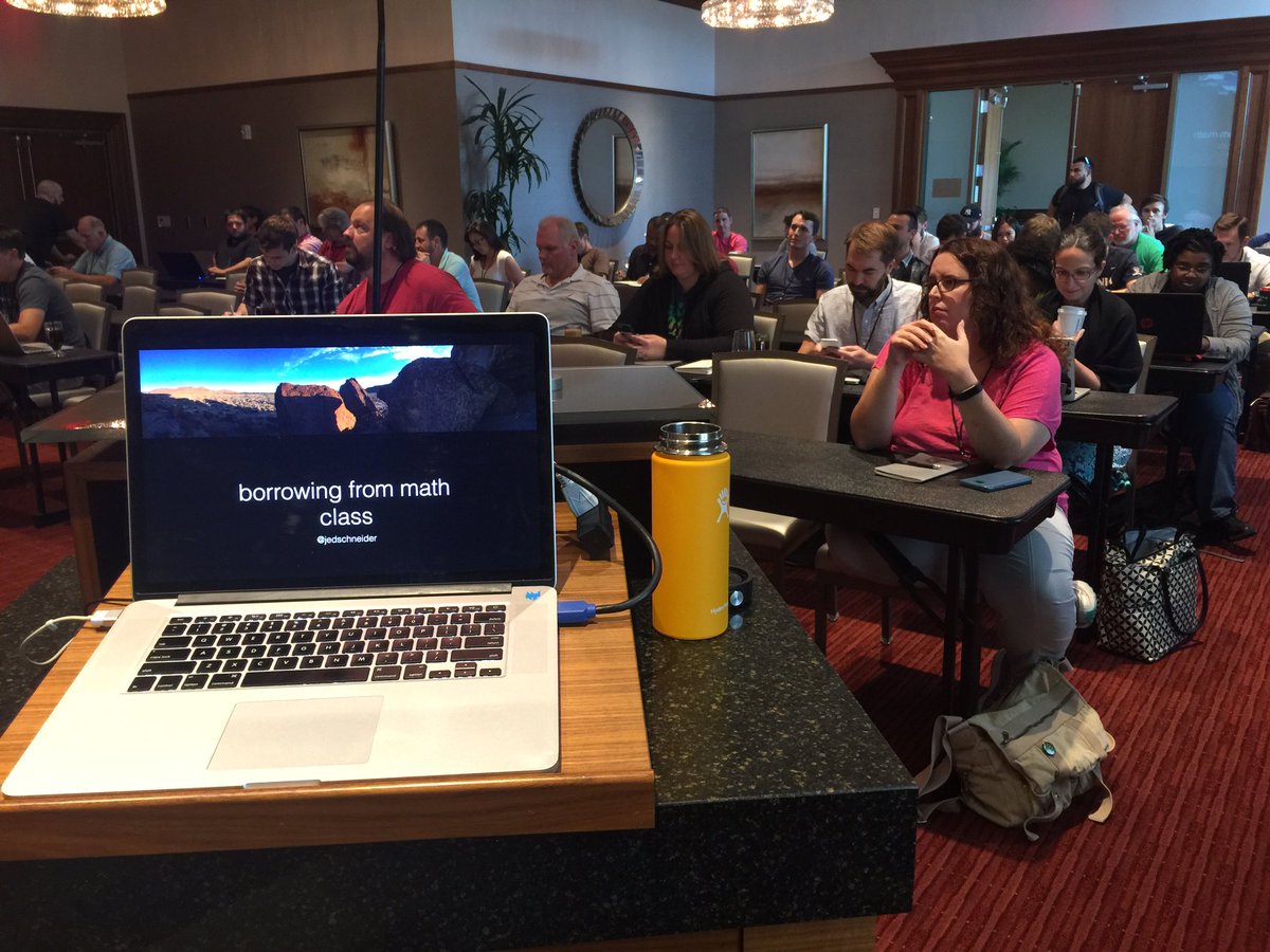 About ready to talk about functional programming! Find me <a href="/convergese/">ConvergeSE</a> in the front end track!