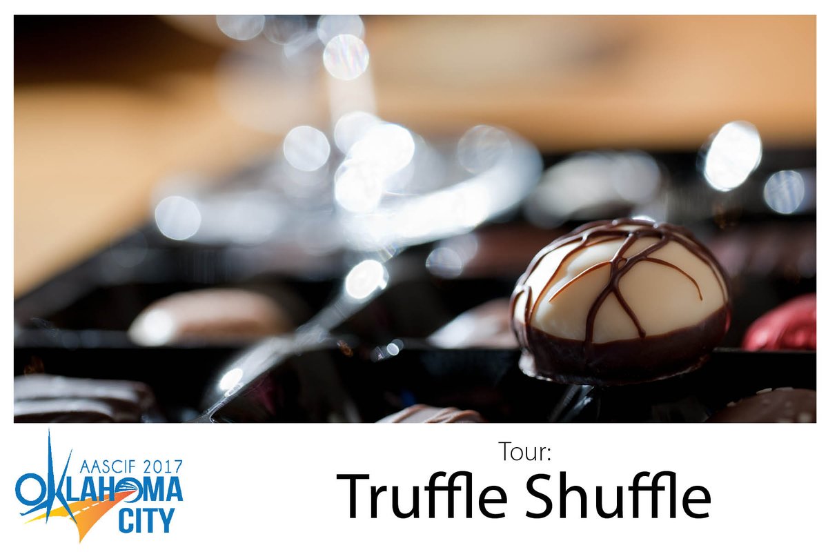 AASCIF2017's tweet photo. Learn the history of chocolate and explore it's true artisan nature at a winery in  @automobilealley #AASCIF #AASCIF2017 #AASCIFOKC https://t.co/bvekJrUIhp