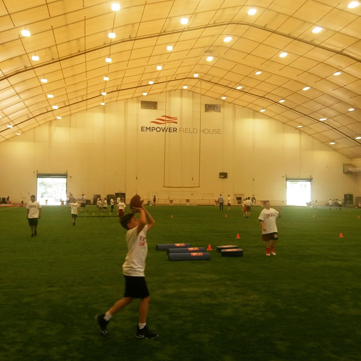 EvenFieldOrg's tweet image. Excited to be in Foxboro for @NEPAC #FootballForYou at Gillette Stadium!