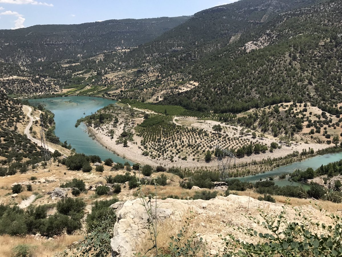 Maviden yeşile Göksu Nehri #Mersin
