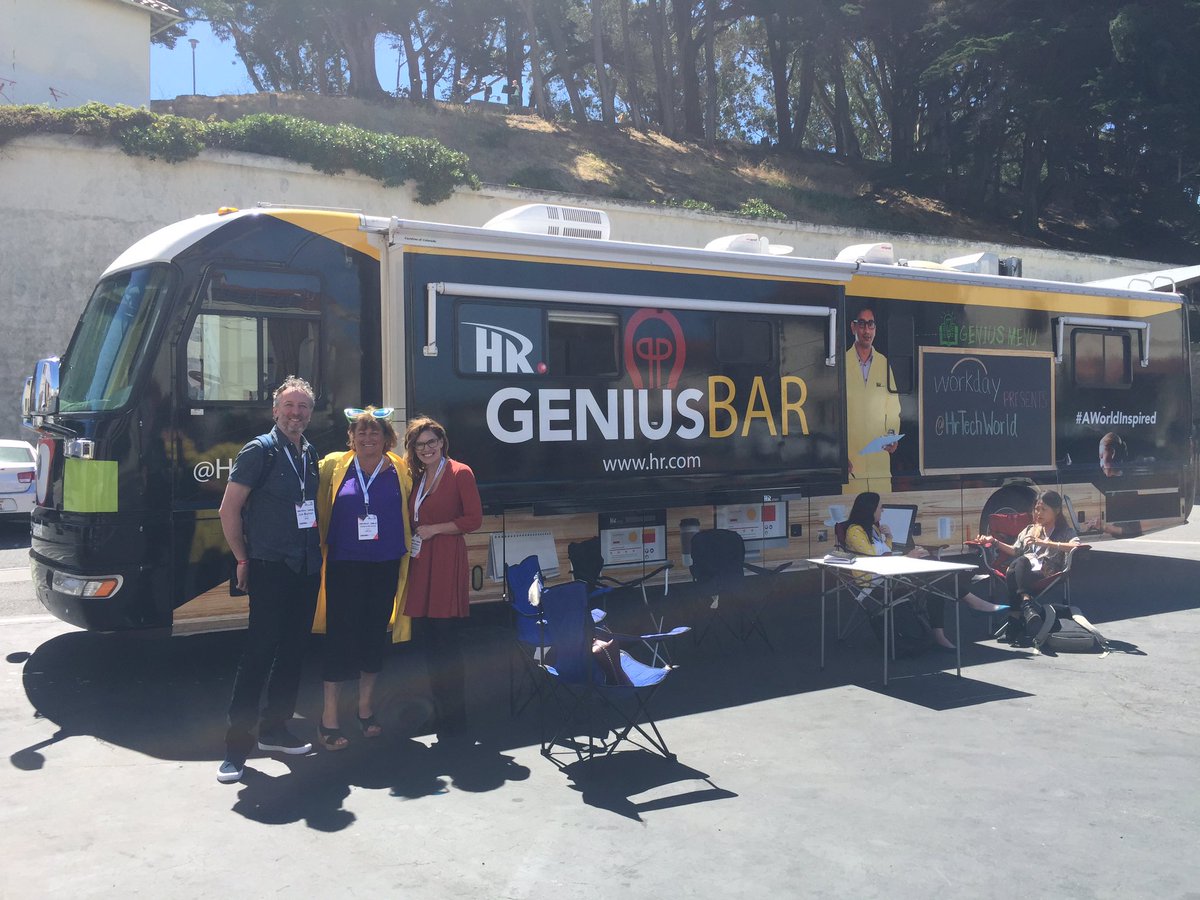 dmcgrath's tweet photo. It's a great day to be a #hrgenius @HRTechWorld @JoeWBurton https://t.co/jTOXilQwC8