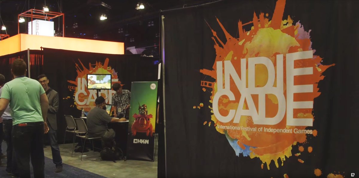 HUGE thanks to the amazing super teams at <a href="/IndieCade/">IndieCade 🕹️🌟</a>, <a href="/Stride_PR/">Stride PR</a>, and our fellow Showcase games for all their hard work here at #E3!